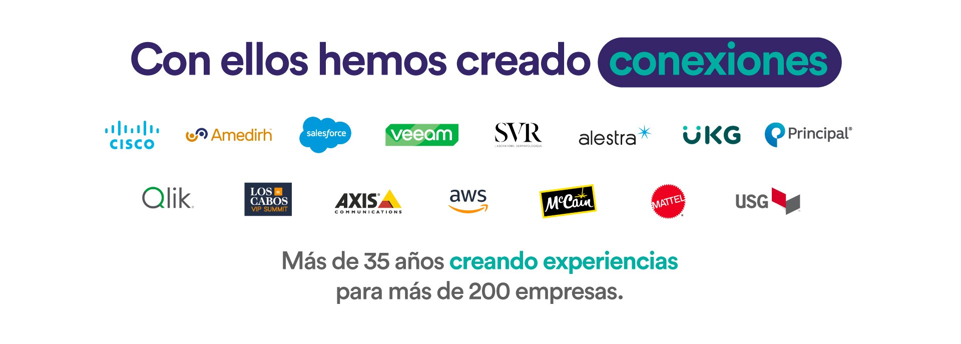 Con ellos hemos creado conexiones